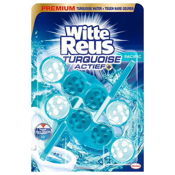 Witte Reus bloc WC Turquoise Active (2 x 50 g) SRE00339 - 1