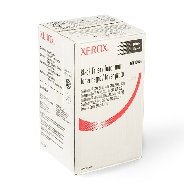 Xerox 006R01046 toner 2 pièces (d'origine) - noir 006R01046 046811 - 1