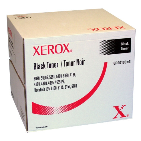 Xerox 006R90100 toner 3 pièces (d'origine) - noir 006R90100 046831 - 1