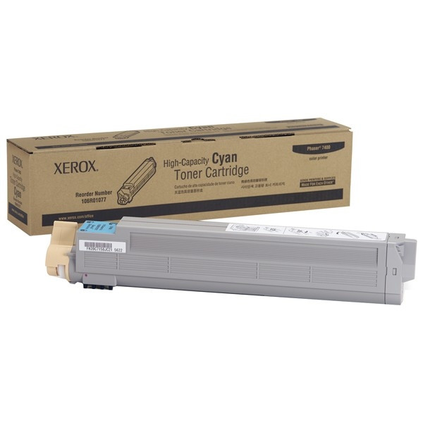 Xerox 106R01077 toner haute capacité (d'origine) - cyan 106R01077 047110 - 1