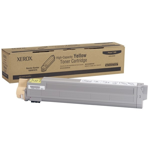 Xerox 106R01079 toner haute capacité (d'origine) - jaune 106R01079 047114 - 1