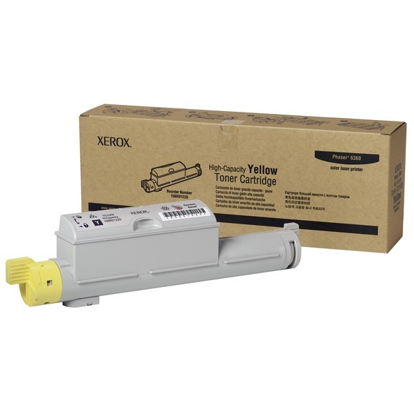 Xerox 106R01220 toner haute capacité (d'origine) - jaune 106R01220 047244 - 1