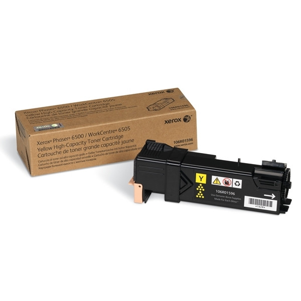 Xerox 106R01596 toner haute capacité (d'origine) - jaune 106R01596 047626 - 1