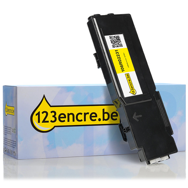 Xerox 106R02231 toner haute capacité (marque 123encre) - jaune 106R02231C 047861 - 1