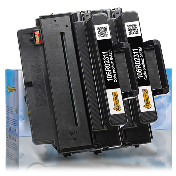Xerox 106R02311 toner pack douvle (marque 123encre) - noir 047887 - 1