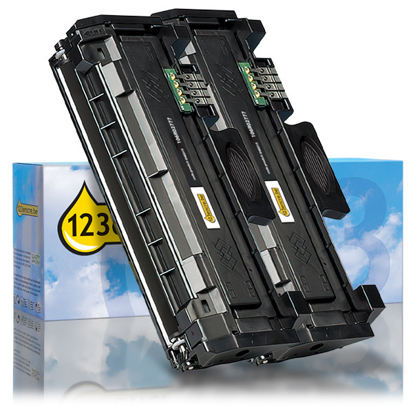 Xerox 106R02777 toner haute capacité pack double (marque 123encre) - noir 048029 - 1