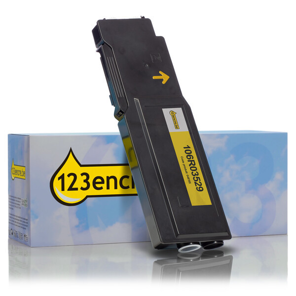 Xerox 106R03529 toner extra haute capacité (marque 123encre) - jaune 106R03529C 048155 - 1