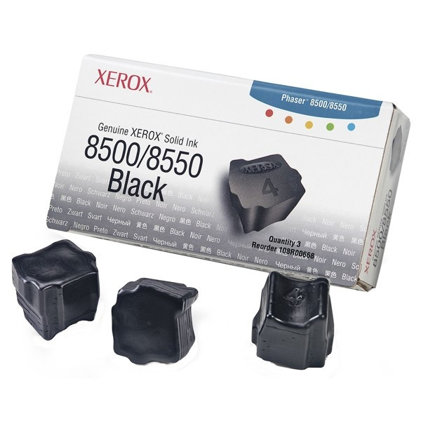 Xerox 108R00668 encre solide noire 3 pièces (d'origine) 108R00668 046915 - 1