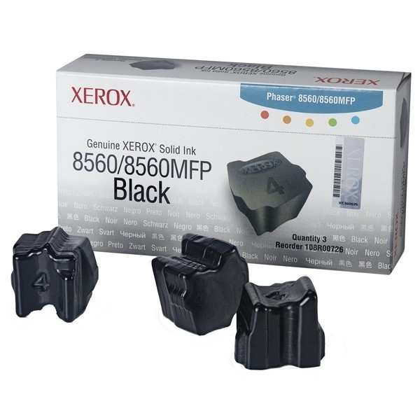 Xerox 108R00726 encre solide noire 3 pièces (d'origine) 108R00726 047218 - 1