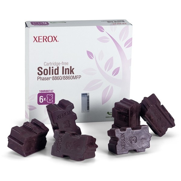 Xerox 108R00747 encre solide magenta 6 pièces (d'origine) 108R00747 047370 - 1