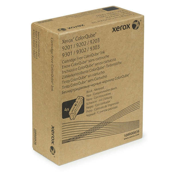 Xerox 108R00836 encre solide noire (contrat compteur) (d'origine) 108R00836 047614 - 1