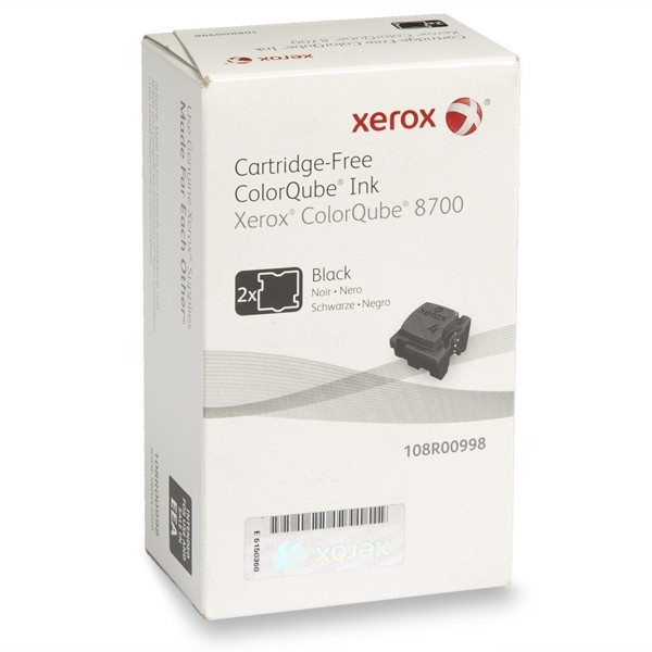 Xerox 108R00998 encre solide noire 2 pièces (d'origine) 108R00998 047792 - 1