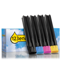 Xerox offre : 006R01655, 56, 57, 58 noir + 3 couleurs (marque 123encre)  130822