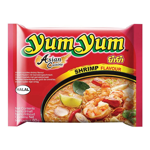 Yum Yum soupe de nouilles crevettes (30 sachets) 0893 423751 - 1