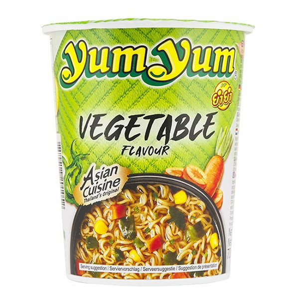 Yum Yum soupe de nouilles légumes en gobelet (12 pièces) 0884 423754 - 1