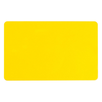 Zebra 104523-131 cartes PVC (500 pièces) - jaune 104523-131 141580
