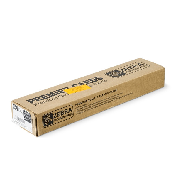 Zebra 104524-101 cartes blanches premier plus composite CR-80 (500 pièces) 104524-101 141475 - 1