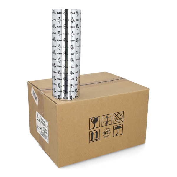 Zebra 1600 ruban de cire (01600BK22045) 156 mm x 450 m (6 rubans) 144548 - 1