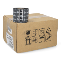 Zebra 2300 ruban de cire (02300BK06045) 60 mm x 450 m (12 rubans) 141058