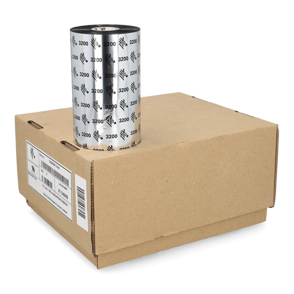 Zebra 3200 ruban de cire/résine (03200BK13145) 131 mm x 450 m (6 rubans) 141142 - 1
