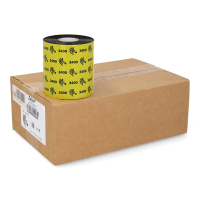 Zebra 3400 ruban de cire/résine (03400BK08345) 83 mm x 450 m (6 rubans) 141114