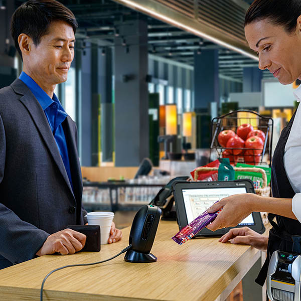 Zebra DS9300 scanner de présentation avec câble 144689 - 4