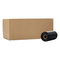 Zebra Marque 123encre remplace Zebra 2300 ruban de cire (02300BK15645) 156 mm x 450 m (12 rubans) 02300BK15645C 141071
