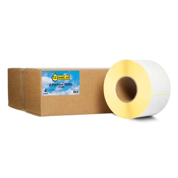 Marque 123encre remplace Zebra Z-Perform 1000D étiquettes FedEx (87809) 102 x 152 mm (4 rouleaux) 653302 - 3