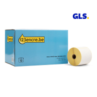Marque 123encre remplace Zebra Z-Perform 1000D étiquettes GLS (800284-605) 102 x 152 mm (12 rouleaux) 653237