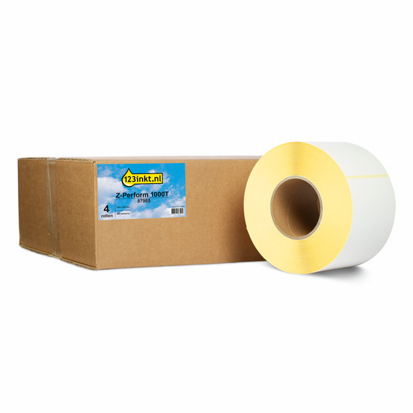 Marque 123encre remplace Zebra Z-Perform 1000T étiquettes GLS (87985) 102 x 152 mm (4 rouleaux) 653243 - 3