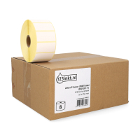 Marque 123encre remplace Zebra Z-Select 2000T (3007201-T) étiquette 51 x 25 mm (8 rouleaux) 140057