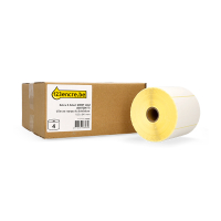 Marque 123encre remplace Zebra Z-Select 2000T (3007206-T) étiquette 102 x 64 mm (4 rouleaux) 140081