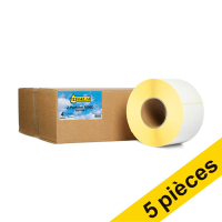 Offre : 5x marque 123encre remplace Zebra Z-Perform 1000D (3007096-T) étiquettes 102 x 152 mm (4 rouleaux) 650875