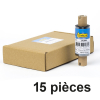Offre : 15x Zebra 5095 (05095GS06407) ruban en résine 64 mm x 74 m (marque 123encre)