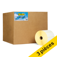 Offre : 3x Marque 123encre remplace Zebra Z-Perform 1000D étiquettes (880191-038D) 102 x 38 mm (12 rouleaux) 650715