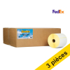Offre : 3x Marque 123encre remplace Zebra Z-Perform 1000T étiquettes FedEx (800294-605) 102 x 152 mm (12 rouleaux) 653309 - 1