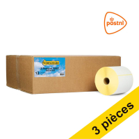 Offre : 3x Marque 123encre remplace Zebra Z-Perform 1000T étiquettes PostNL (800294-605) 102 x 152 mm (12 rouleaux) 653129