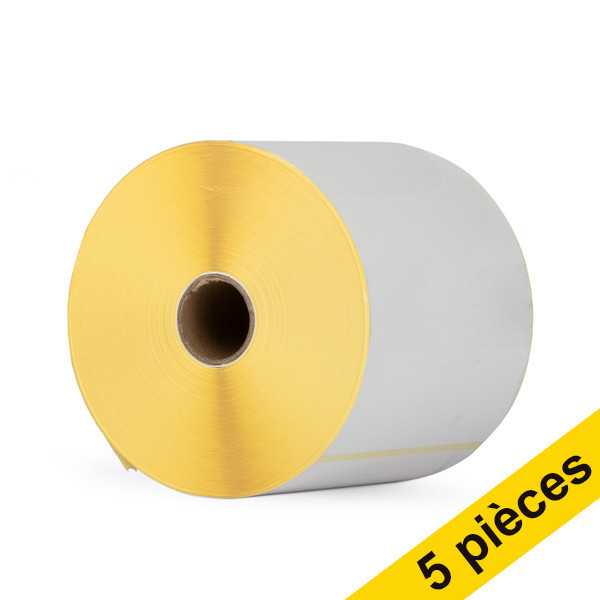 Offre : 5x Marque 123encre remplace Zebra Z-Perform 1000D étiquettes (800284-605) 102 x 152 mm (1 rouleau) 650710 - 1