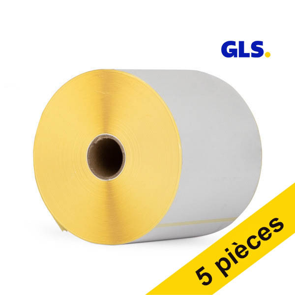 Offre : 5x Marque 123encre remplace Zebra Z-Perform 1000D étiquettes GLS (800284-605) 102 x 152 mm (1 rouleau) 653247 - 1