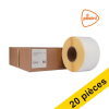 Offre : 5x marque 123encre remplace Zebra Z-Select 2000D étiquettes PostNL (800740-605) 102 x 152 mm (4 rouleaux) 653132 - 1