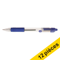 Zebra Pen Offre : 12x Zebra Z-Grip stylo à bille - bleu  423814