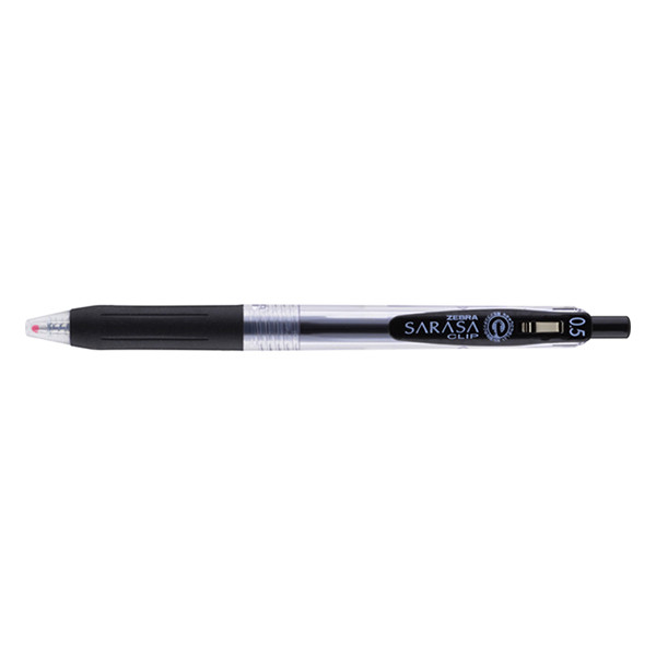 Zebra Sarasa Clip Gel stylo à encre gel (0,29 mm) - noir 423792 - 1