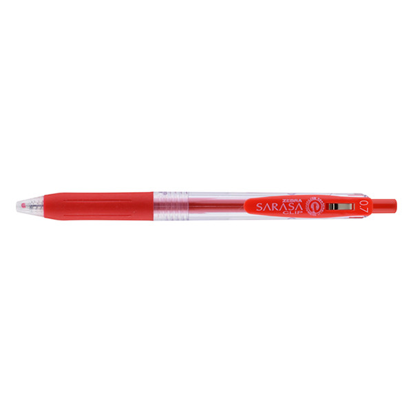 Zebra Pen Zebra Sarasa Clip Gel stylo à encre gel (0,7 mm) - rouge 14323 423797 - 1