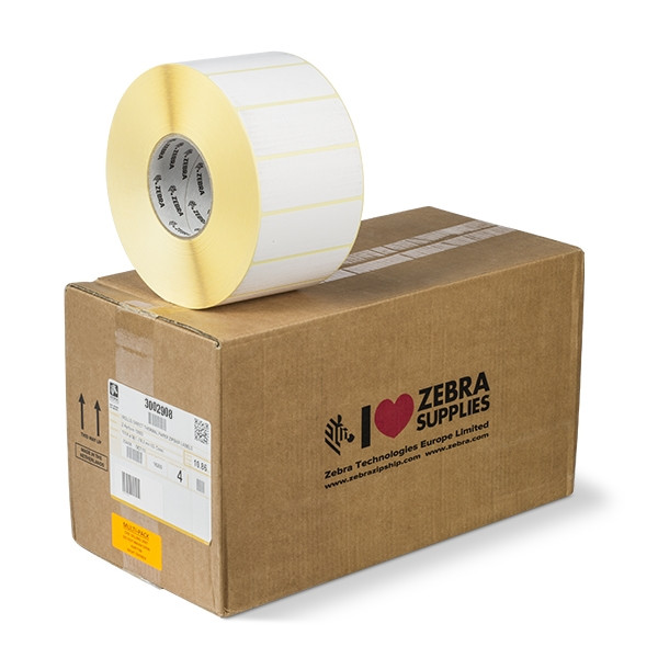 Zebra Z-Perform 1000D étiquettes (3002908) 102 x 38 mm (4 rouleaux) 3002908 141331 - 1
