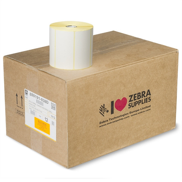 Zebra Z-Perform 1000D étiquettes (880191-038D) 102 x 38 mm (12 rouleaux) 880191-038D 140004 - 1