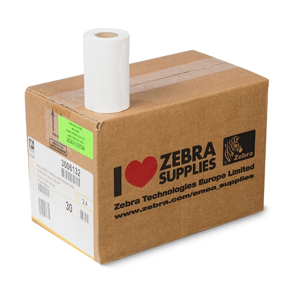 Zebra Z-Perform 1000D 60 Receipt étiquettes de reçu (3006132) 75,4 mm de large (30 rouleaux) 3006132 140188 - 1