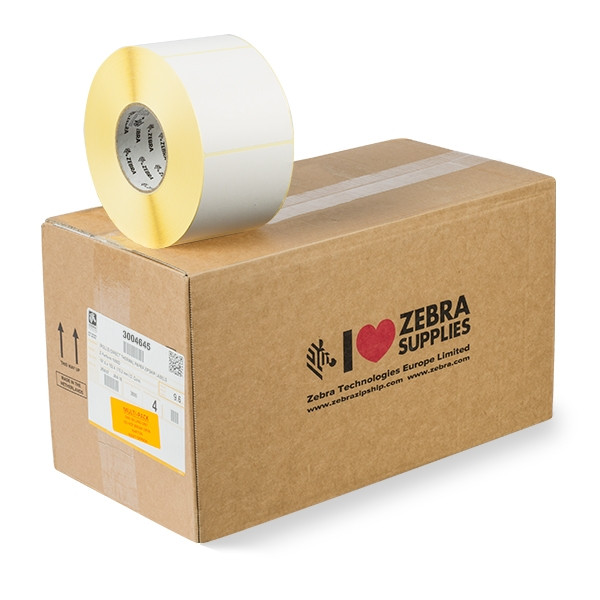 Zebra Z-Perform 1000T étiquettes (3004645) 100 x 100 mm (4 rouleaux) 3004645 141383 - 1