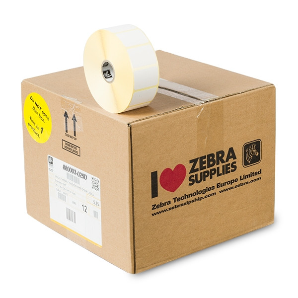 Zebra Z-Perform 1000T étiquettes (880003-025D) 38 x 25 mm (12 rouleaux) 880003-025D 140032 - 1