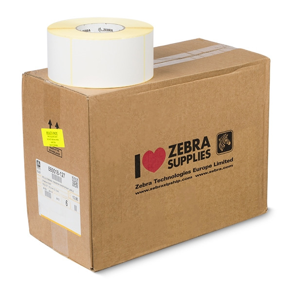 Zebra Z-Perform 1000T étiquettes (880018-127) 76 x 127 mm (6 rouleaux) 880018-127 141378 - 1
