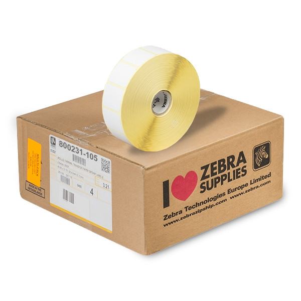 Zebra Z-Select 2000D étiquettes (800261-105) 32 x 25 mm (12 rouleaux) 800261-105 140010 - 1